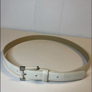 Cream/Ivory Vera belt